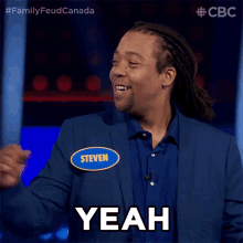 Yeah Family Feud Canada GIF - Yeah Family Feud Canada Woohoo GIFs