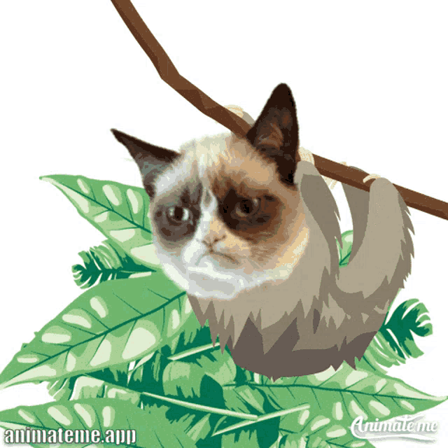 hang in there grumpy cat