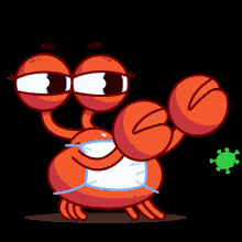 Crab Cute GIF - Crab Cute Defeat GIFs