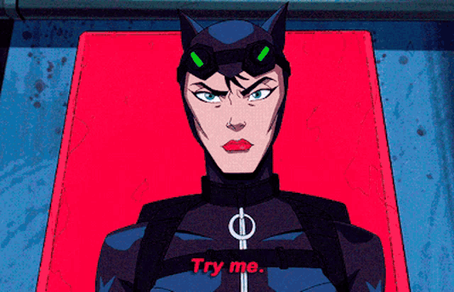 Injustice Catwoman GIF - Injustice Catwoman Try Me - Discover & Share GIFs