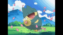 munchlax pokemon confused confusion petal