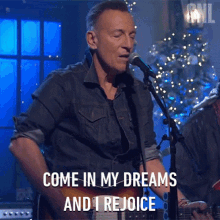 Come In My Dreams And I Rejoice Bruce Springsteen And The E Street Band GIF