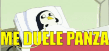 Pinguino Con Dolor De Estomago En El Hospital GIF - Me Duele La Panza Dolor De Estomago Panza GIFs