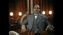 Poirot Hercule Poirot GIF - Poirot Hercule Poirot The Veiled Lady GIFs