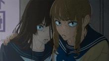 Mimiko X Nanako Scared GIF - Mimiko X Nanako Scared Anime GIFs