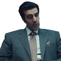 a man wearing a suit and tie with a pocket square in his pocket