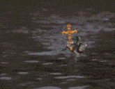 a picture of a snake in the water with the words - ibo graaet !!! written below it