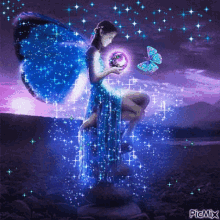 Sparkle Butterfly GIF