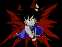 Kid Goku Martial Arts GIF