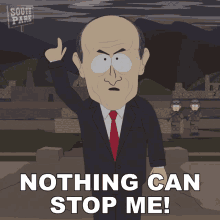 Nothing Can Stop Me Michael Chertoff GIF - Nothing Can Stop Me Michael Chertoff South Park GIFs
