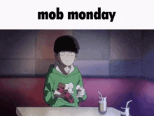Mob Monday GIF - Mob Monday Mob Psycho GIFs