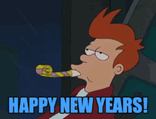 Fry Futurama GIF - Fry Futurama Happy New Year GIFs