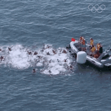 Let The Race Begins Olympics GIF - Let The Race Begins Olympics Swimming GIFs