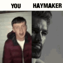 You Vs GIF - You Vs Haymaker GIFs
