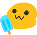 Blob Popsicle Sticker - Blob Popsicle Cute Stickers