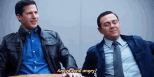 Jake Peralta Are You Still Angry GIF - Jake Peralta Are You Still Angry Brooklyn99 GIFs