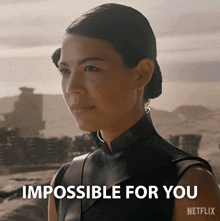 Impossible For You Sophon GIF - Impossible For You Sophon 3 Body Problem GIFs