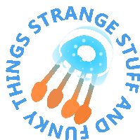Strange Stuff And Funky Things Ssaft Sticker