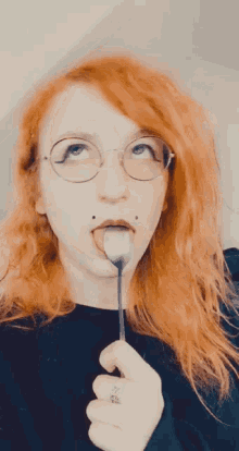 Lick Spoon Funny Sexy Girl GIF - Lick Spoon Funny Sexy Girl GIFs