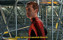 Spider Man Now To Have A Second Chance GIF - Spider Man Now To Have A Second Chance Tobey Maguire GIFs
