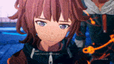 a screenshot of a video game with a girl saying you 're alive
