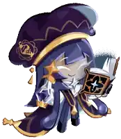 a pixel art of a girl reading a book with a star on it