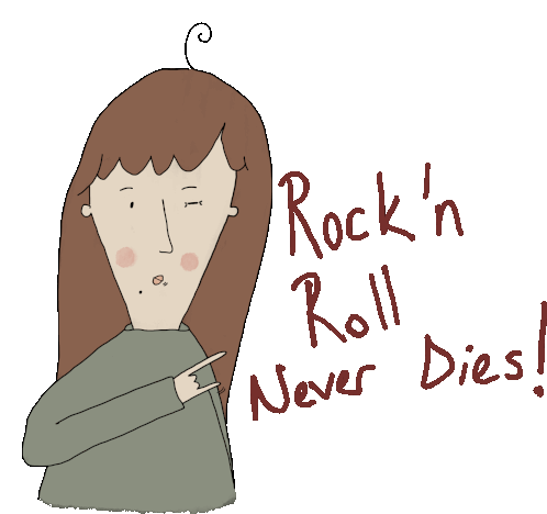 Rocknroll Hellyeah Sticker