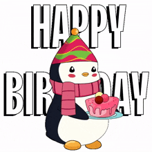 happy party birthday happy birthday penguin
