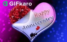 Happy Anniversary Gifkaro GIF