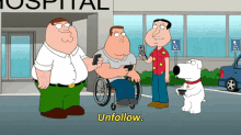 Unfollow GIF - Family Guy Unfollow Social Media GIFs