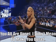 Michelle Mccool You Are All Upset GIF - Michelle Mccool You Are All Upset I Didnt Mean To Make You Upset GIFs