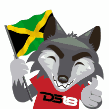 ds18 flag jamaica ds18flag bandera ds18