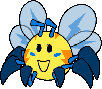 Silly Bug Yellow Bug Sticker - Silly Bug Yellow Bug Flying Bug Stickers