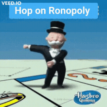 Monopoly Monopoly Man GIF - Monopoly Monopoly Man Ronopoly GIFs