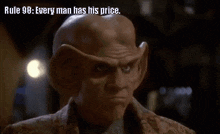Rule 98 Every Man Has His Price GIF - Rule 98 Every Man Has His Price Star Trek GIFs
