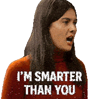 I'M Smarter Than You Tracy Sticker - I'M Smarter Than You Tracy Patti Harrison Stickers