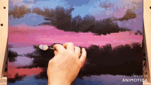 satisfying gifs oddly satisfying acrylic painting on canvas paint paintings by dusan