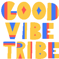Good Vibe Tribe Good Vibes Sticker - Good Vibe Tribe Good Vibes No To Bad Vibes Stickers
