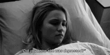 Know She Was Depressed GIF - Did You Know She Was Depressed Depressed GIFs