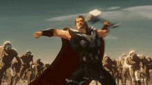 Throwing The Hammer Thor GIF - Throwing The Hammer Thor What If GIFs