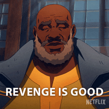 Revenge Is Good Captain GIF - Revenge Is Good Captain Lance Reddick GIFs