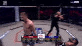 a fight between hughes and miranda is being shown on dazn