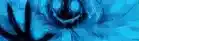 a close up of a blue background with a blurred image of a person .