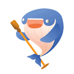 Goodwhale Singing Sticker - Goodwhale Singing Stickers
