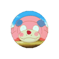 Clown Slowpoke Sticker