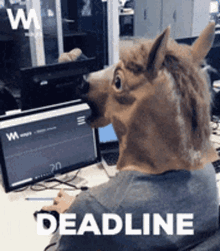 Rado Horse GIF - Rado Horse Deadline Is Coming GIFs