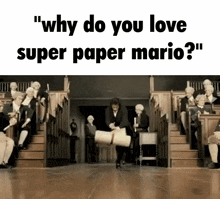 Super Paper Mario Super Mario GIF - Super Paper Mario Paper Mario Mario GIFs