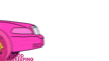 Windows Down Pink Limousine GIF