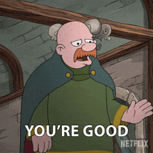 You'Re Good You Don'T Need Me King Zøg GIF - You'Re Good You Don'T Need Me King Zøg Disenchantment GIFs