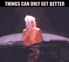 Howard Jones Things Can Only Get Better GIF - Howard Jones Things Can Only Get Better 80s Music GIFs